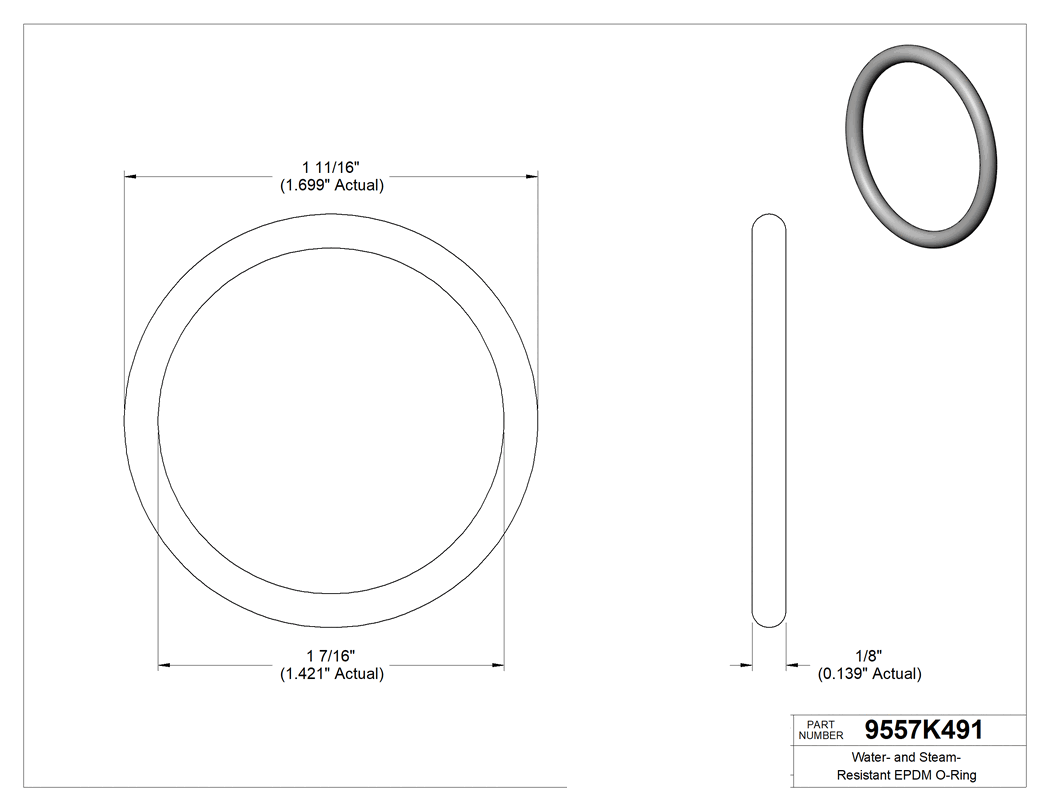 Technical drawing - 9557K491